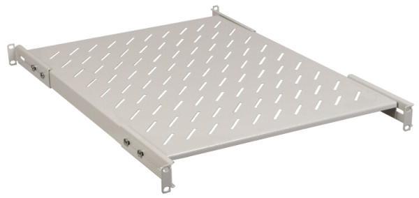 Полка 19 стационарная 600мм для шкафа глубиной 800мм серая | FS35-600PI | ITK