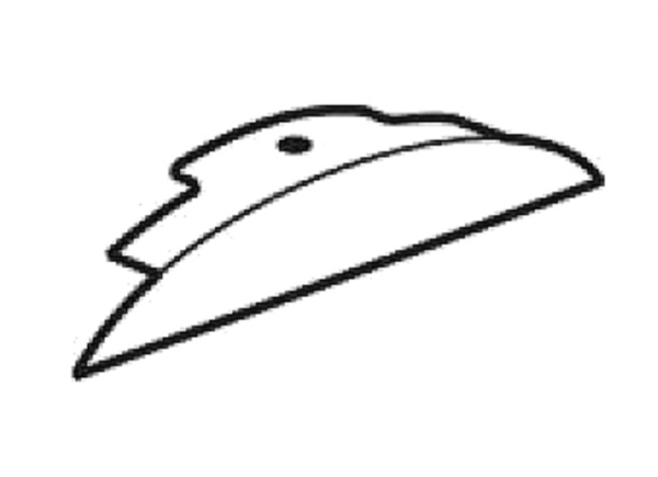 Заглушка торцевая 92x20 мм для напольного к-к DLP | 032807 | Legrand