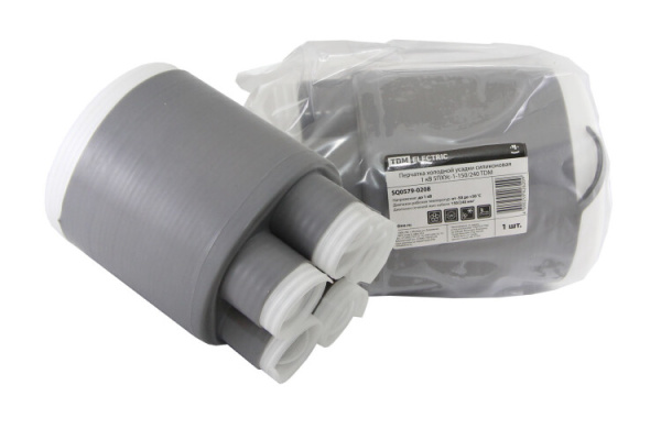 Перчатка холодной усадки силиконовая 1 кВ 5ПХУс-1-150/240 | SQ0579-0208 | TDM