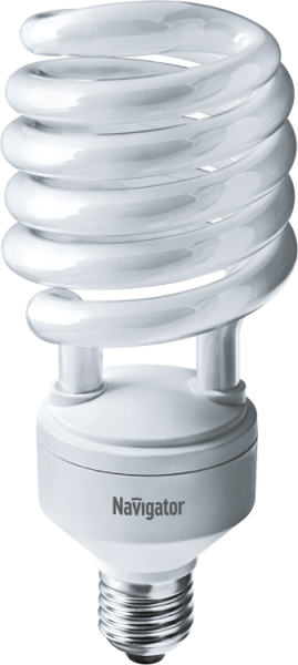 Лампа энергосберегающая КЛЛ 55Вт Е27 840 спираль NCL-SH-55-840 | 94078 | Navigator