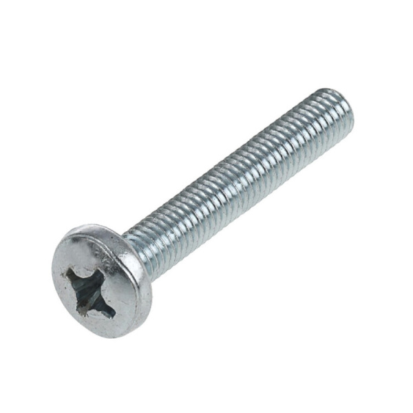 Винт DIN7985 с полукруглой головкой оцинк. М4х40 (9 шт) - пакет ( 0,038 кг) | 126571 | Tech-KREP