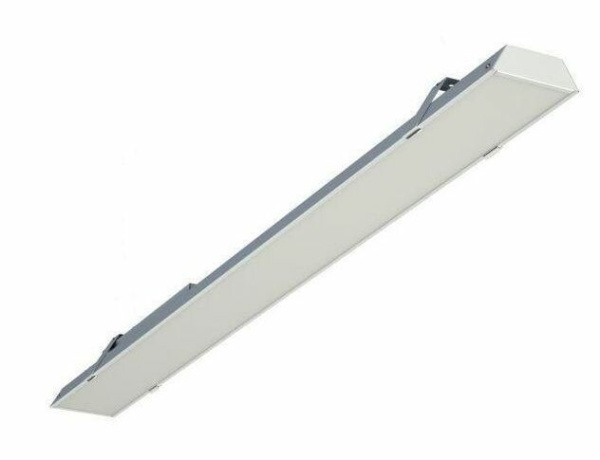 Светильник светодиодный модульный с БАП TLGS08 OL EM1 B 1625х110х73мм 48Вт 4000K , 1 ч., РТ 4800Лм IP20 опал | 87306 | TechnoLux