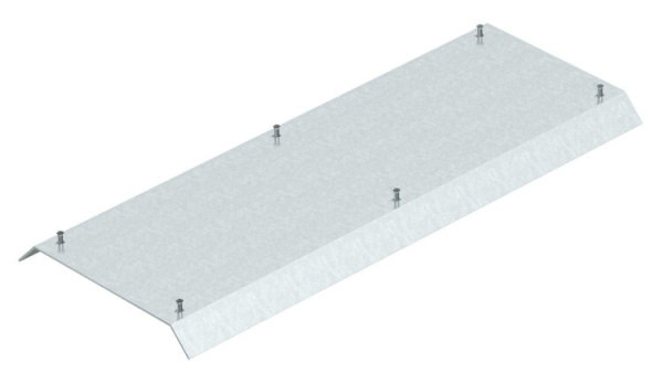 Крышка глухая ответвления напольного кабельного канала AIK (сталь) (AIKA D 25040) | 7404848 | OBO Bettermann