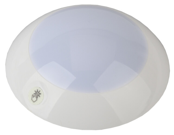 Светильник пушлайт (подсветка) SB-604 "Луна-4" [флюор.сенсор, 3xAAA, серебр., 1 шт в бл.] | Б0029190 | ЭРА