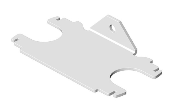 Комплект для крепления электромонтажной колонны ISS (ISSBW70140RW) | 6290150 | OBO Bettermann