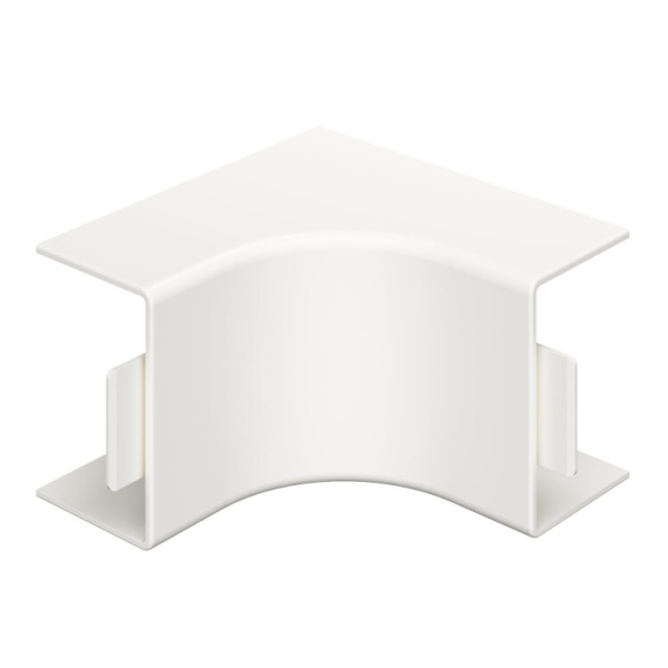 Крышка внутреннего угла кабельного канала WDK 40x60 мм (ПВХ,белый) (WDK HI40060RW) | 6191959 | OBO Bettermann