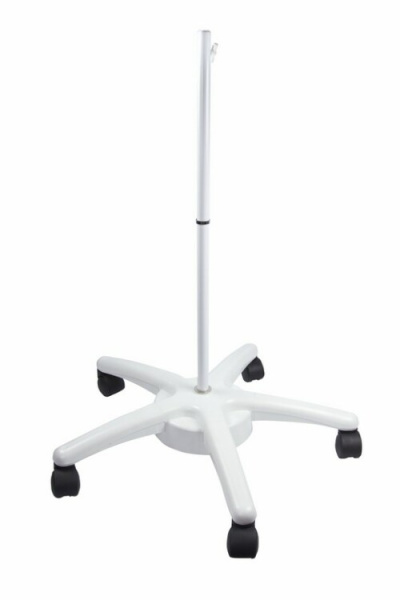 Стойка напольная мобильная для луп с подсветкой , пятилучевая, белая | 31-0820 | REXANT