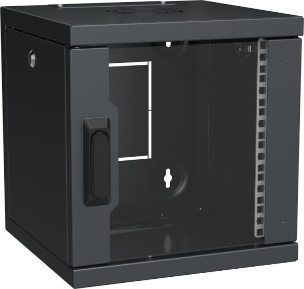 ITK LINEA WS Шкаф 10" 6U 320х310мм дверь стекл. черн. | LWS5-06U33-GF | ITK