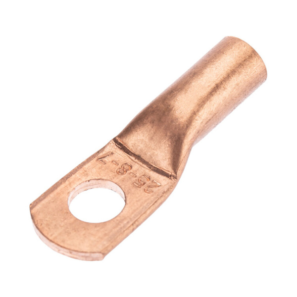 Наконечник медный ТМ 25-8-7 (25кв.мм - D8мм) (в упак. 5 шт.) | 07-5313-1 | REXANT