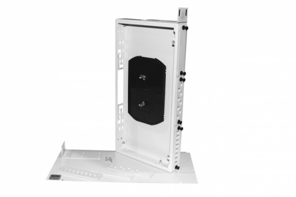 Бокс оптич.FO-19R-1U-3xSLT-W140H42-24UN-GY унив. 19", от 8 до 24п (SC,duplexLC,ST,FC),со сплайс пласт., без пиг.и прох.ад., сер. | 237482 | Hyperline