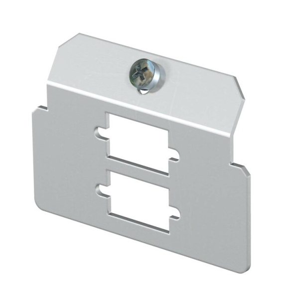 Суппорт для установки модулей в монтажную рамку MTU тип D (сталь) (MTM 2D) | 7407790 | OBO Bettermann