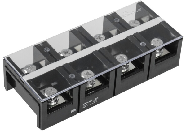 Блок зажимов БЗН ТС-603 16 мм2 60A 3 пары | YZN42-03-016-K02 | IEK