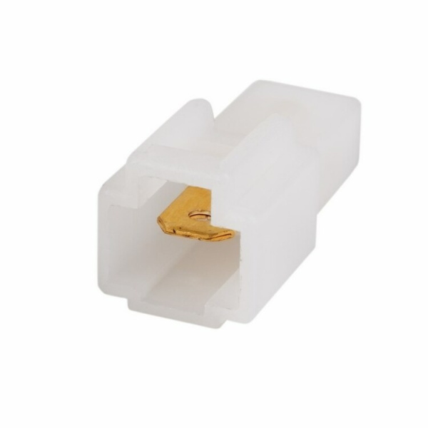 Клемма плоская штекер 6.3 мм 1-1.5 мм? (РП-п 1.5-(6.3)) + колодка | 08-0951 | REXANT