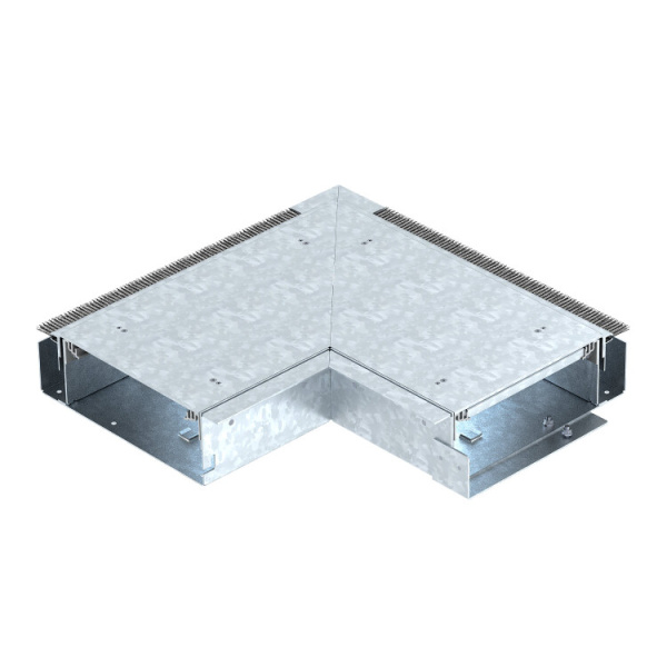 Внутренний угол кабельного канала OKB 421x421x87 мм (сталь) (OKB IE 25085 ON) | 7403826 | OBO Bettermann