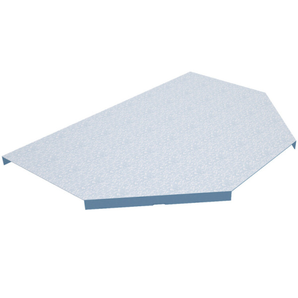 Крышка Т-отвода 400(80/100) | KTD400(80/100) | Км-профиль