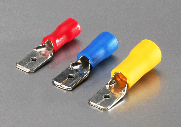 Разъем плоский РПИ-П 2,5-(6,3) (500шт/упак) | 49615 | КВТ