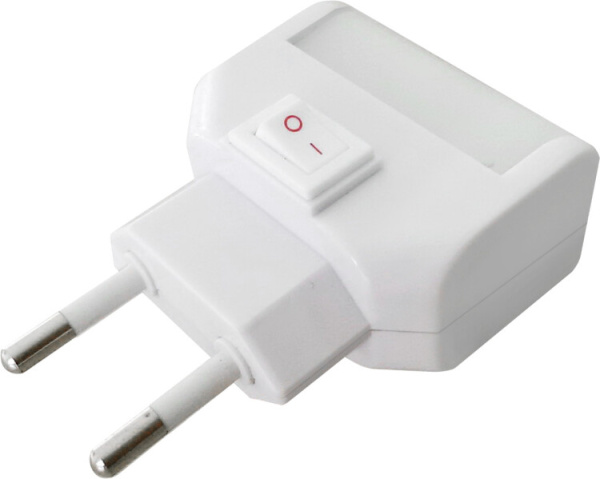 Ночник светодиодный NLE 09-LW белый с выключателем 230В | 4690612028880 | IN HOME