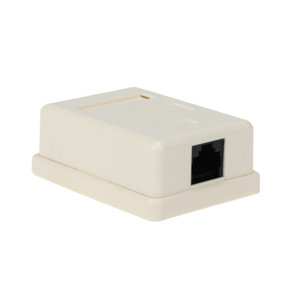 Розетка компьютерная 1-порт RJ-45(8P8C) категория 5e, внешняя | 03-0121 | REXANT