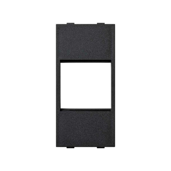 Simon Connect Адаптер для 1 механизма 45х45мм, CIMA-модуль 108х52мм, графит | S74-14 | Simon