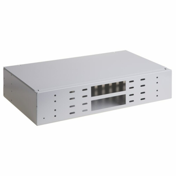 Оптический кросс 19" 2U до 48 портов (без планок) под 6 сменных планок до 48 портов FC, SC, ST или до 96 портов LC | 50-5101 | REXANT