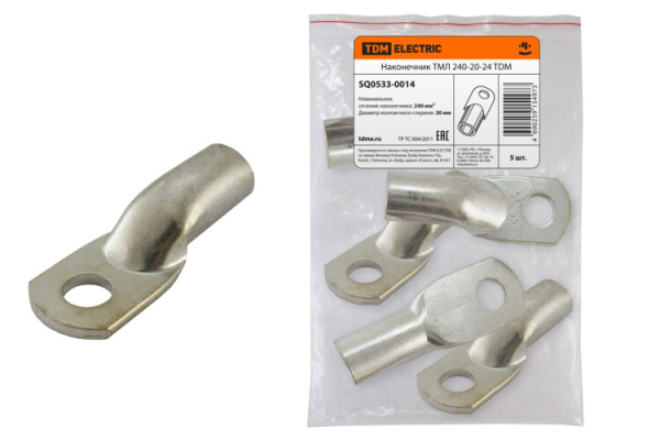 Наконечник ТМЛ 240-20-24 | SQ0533-0014 | TDM