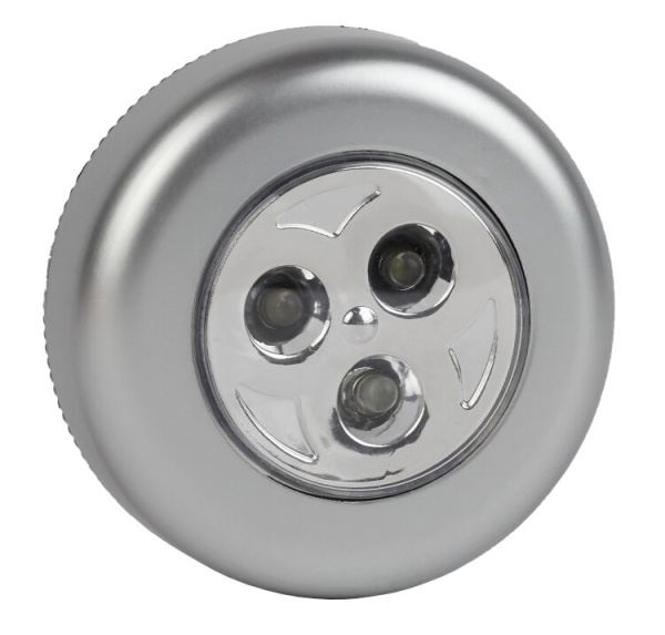 Светильник пушлайт (подсветка) SB-301 [3xLED, 3хААА, бл] | Б0033749 | Трофи