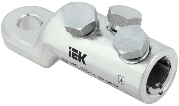 Наконечник болтовой луженый НБЛ 185-400-16/3 35кВ | UNB11-185-400-03-35 | IEK