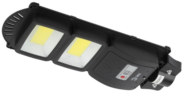 Светильник светодиодный уличный на солн.батарее COB,40W, с датч. движ.,ПДУ,750lm, 5000К, IP65 | Б0046793 | ЭРА