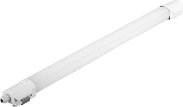 Светильник линейный светодиодный промышленный AL5067 16W 1170Lm 4500K, пластик , IP65, 590*30*40мм без соед в линию | 29544 | FERON