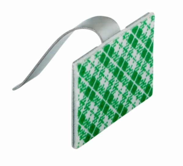 Площадки самоклеющиеся металлические с клипсой под шлейф (ПКШМ) 30x20 мм, упаковка 100 шт. | 07-2430 | REXANT