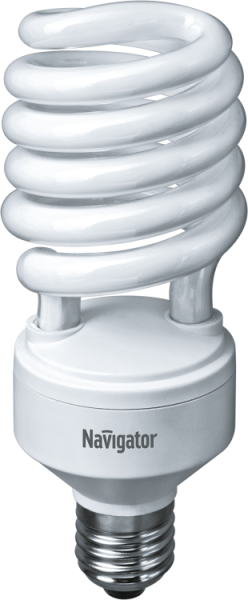 Лампа энергосберегающая КЛЛ 45Вт Е27 840 спираль NCL-SH-45-840 | 94077 | Navigator