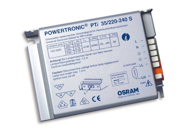 ЭПРА 39Вт PTI 35/220-240 S VS20 PTI 35/220-240 S VS20 | 4008321073112 | Osram