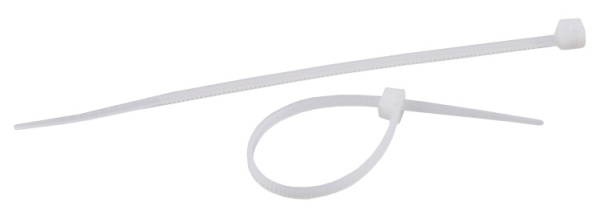 Кабельная стяжка морозостойкая 4x150 БЕЛЫЙ (упак. 100 штук) | Б0043912 | ЭРА