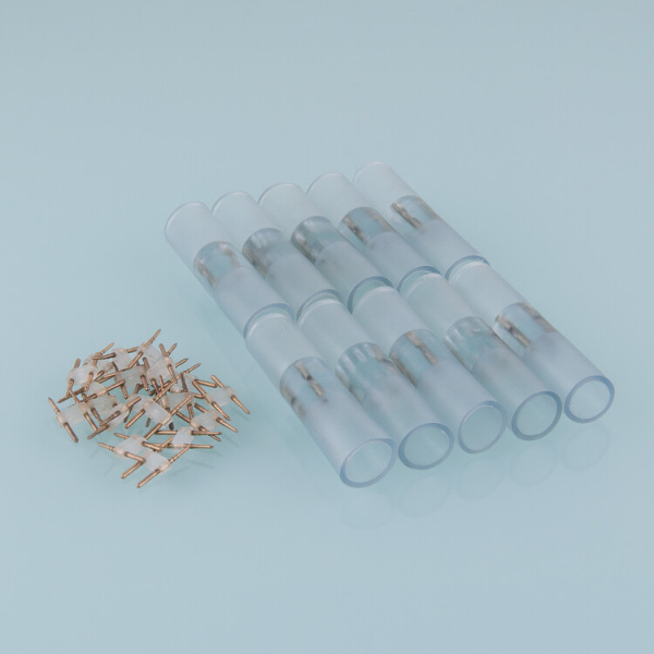 Переходник для неона LS003 220V 2835 круглый 16мм (10pkt) (PSL-11) | a043631 | Elektrostandard