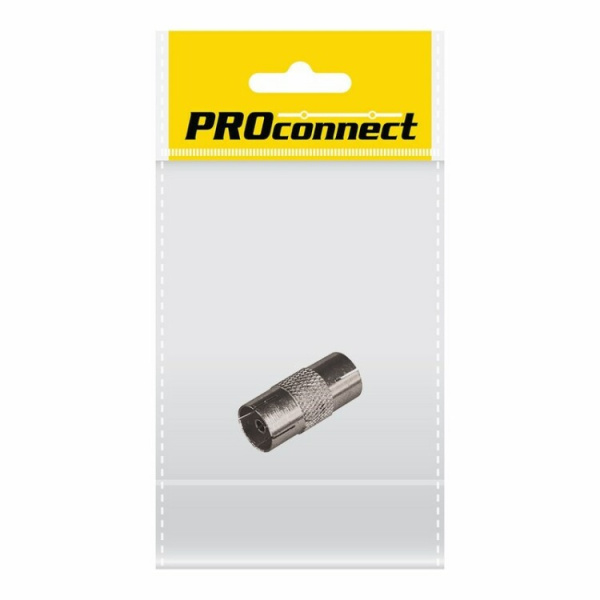 Переходник антенный, (гнездо TV - гнездо TV), (1шт.) (пакет) PROconnect | 05-2301-4-7 | PROconnect