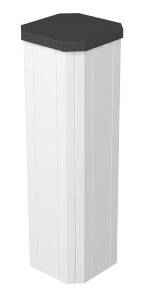 Электромонтажная миниколонна 0,68 м 4-х сторонняя 210x210x680 мм (сталь,белый) (ISSHS4 61OT3RW) | 6286700 | OBO Bettermann