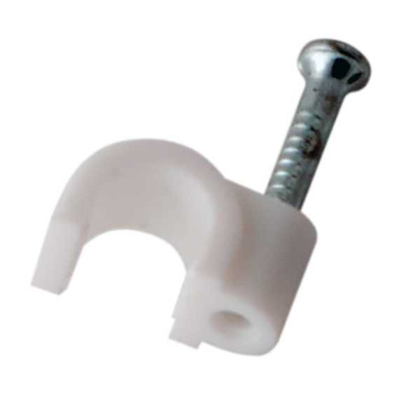 Крепеж кабеля круглый 3 мм, белый (упак. 50 шт.) | 07-4003 | REXANT