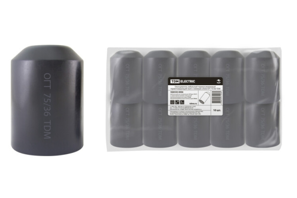 Капа термоусаживаемая ОГт 75/36 | SQ0550-0006 | TDM