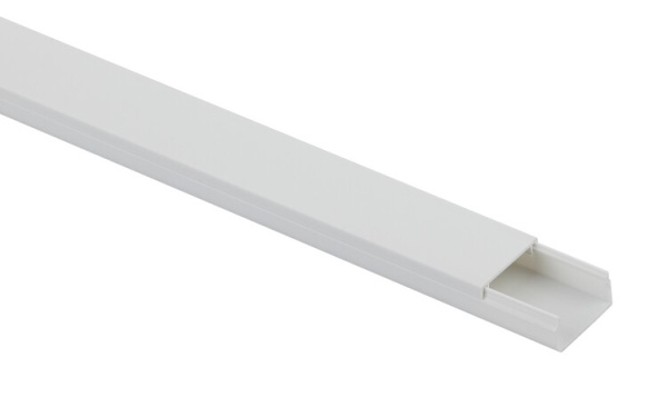 KK-W-20-10 Кабель-канал ЭРА 20x10 белый (100м.) | Б0031132 | ЭРА