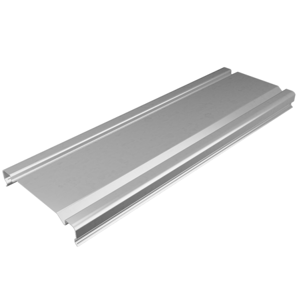 Крышка лотка с двойным замком 3000х50х0,7 "ПЛЮС" | PL1971 | КМ-профиль