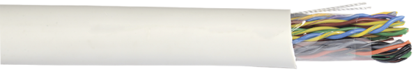 Кабель связи витая пара F/UTP, кат.5E 100х2х24AWG solid, LSZH, 305м, серый | LC1-C5E100-321 | ITK