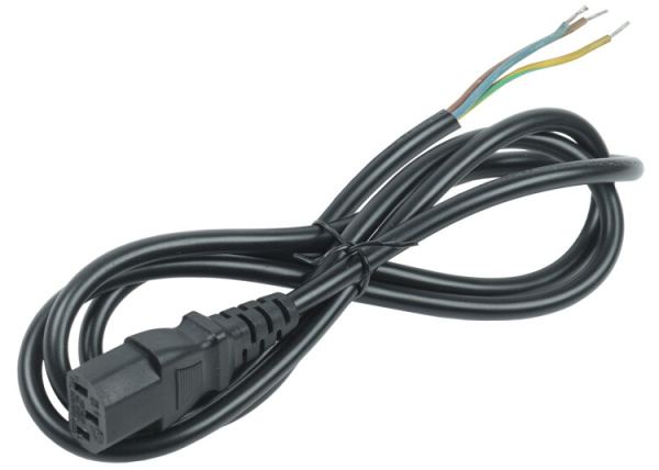 Кабель электропитания PDU 3х1,5 2М с разъёмом С13-б/р | PC-C13N-2M | ITK