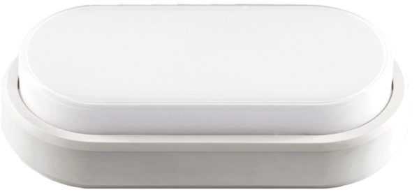 Светильник светодиодный пылевлагозащищенный для ЖКХ ДПБ PBH-PC2-OA (компакт) 12Вт 4000K IP65 белый овал опал | 1035677A | Jazzway