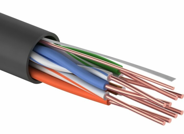 Кабель UTP 4PR 24AWG CAT5e OUTDOOR, 305м CCA | 01-0045-3 | PROconnect