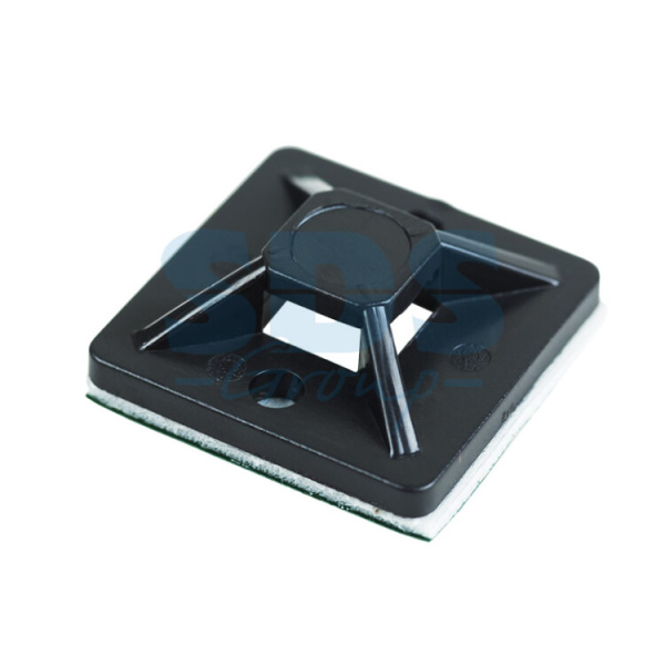 Площадка самоклеящаяся 20х20 мм, черная, упаковка 10 шт. | 07-2021-10 | REXANT