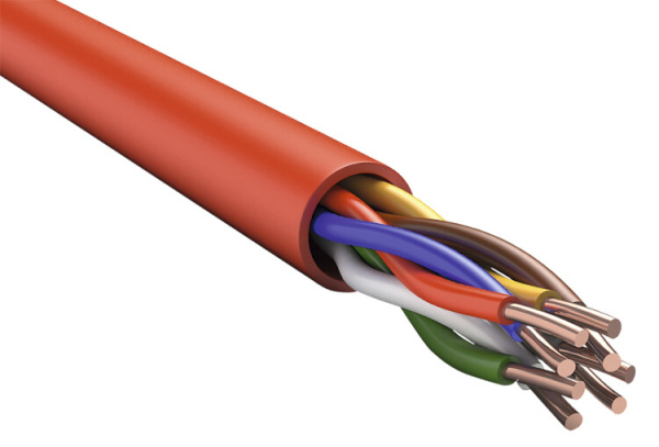 ITK Кабель КПСнг(А)-FRLSLTх 1х2х0,35 красный (200м) | FR1-01-U-3504 | ITK