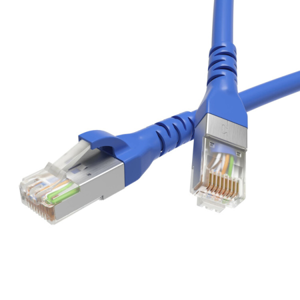 Патч-корд экранированный CAT5E F/UTP 4х2, LSZH, синий, 3.0м | RN5EFU4530BL | DKC