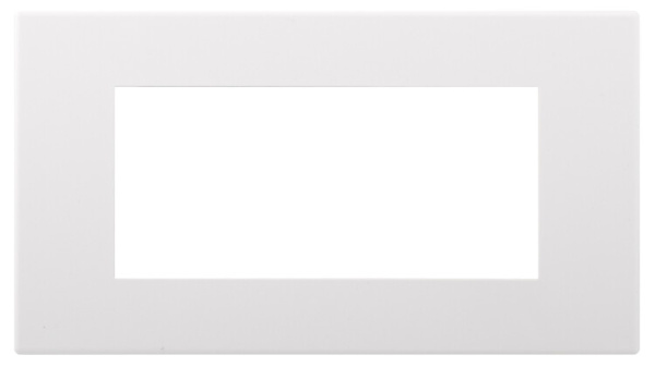 Рамка для панели управления двойная 230D белый пластик | 4911002590 | Световые Технологии