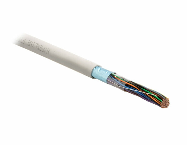 Кабель витая пара FUTP25-C3-S24-IN-LSZH-GY экр.F/UTP,кат.3,25п.(24AWG),одн.(solid),эк.ф.,LSZHнг(C)-HF,–20°C-+60°C,сер. | 46165 | Hyperline