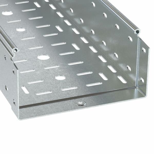 Лоток перфорированный 600х100х3000х1,2мм, цинк-ламельный | 3534712ZL | DKC